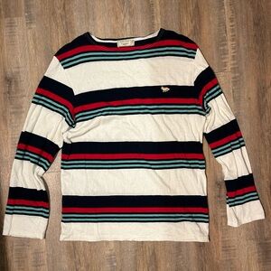 Maison Kitsune linen cotton blend t shirt